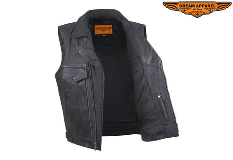 Mens Vest With Gun Pocket