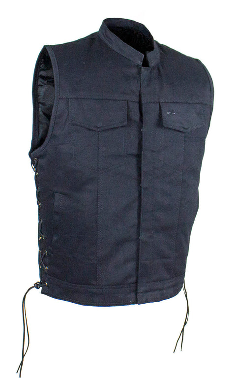 Men's Denim Gun Pocket Vest by Club Vest