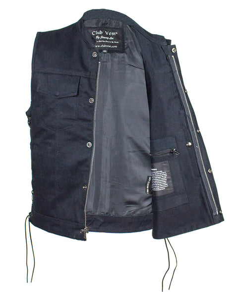 Men's Denim Gun Pocket Vest by Club Vest