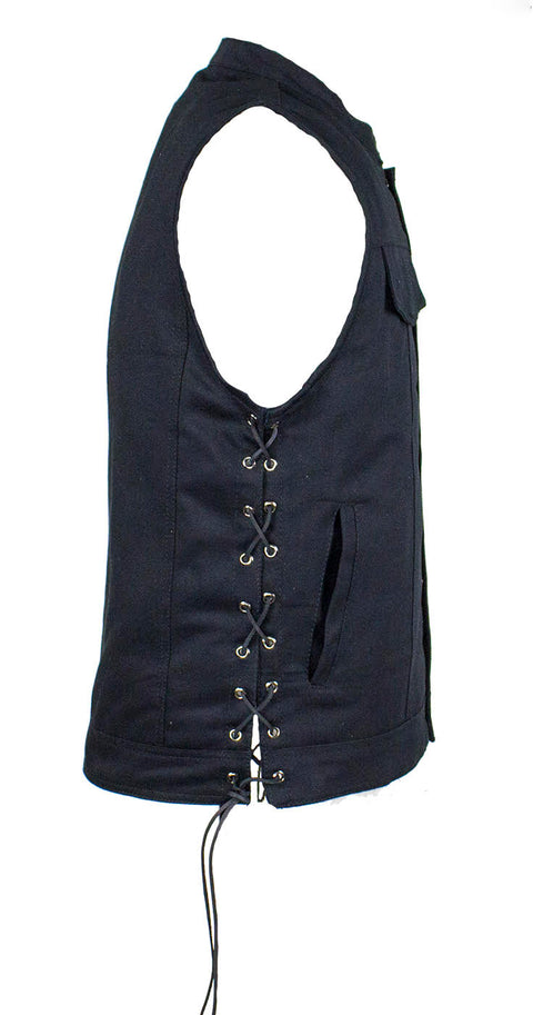 Men's Denim Gun Pocket Vest by Club Vest