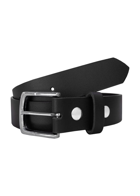 Dream Apparel Black Leather Belt