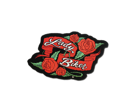 Lady Biker Patch