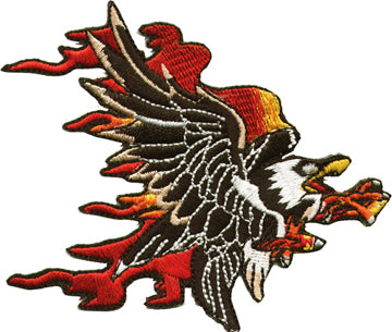 Flaming Eagle Patch