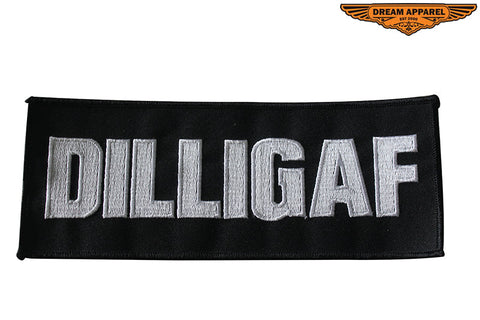 DILLIGAF Motorcycle Patch