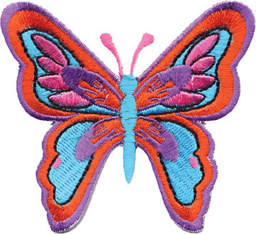 Blue/Violet Butterfly Patch