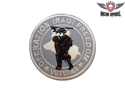 Operation Iraqi Freedom Motorcycle Patch