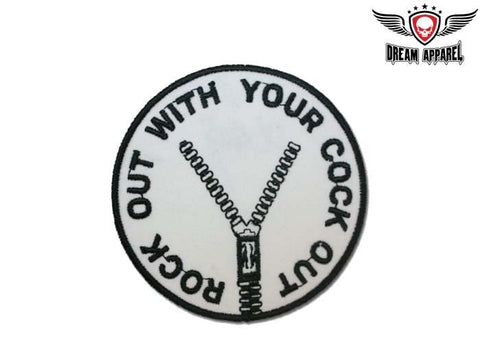 Rock Out With Your Motorcycle Patch