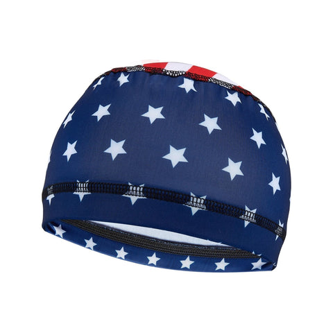 4-Pcs USA FLAG Helmet Liner Cap Set