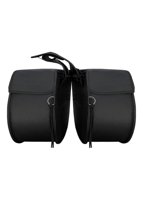 Stud Motorcycle Leather Saddlebag