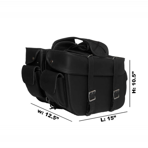 No-Stud Motorcycle Saddlebag