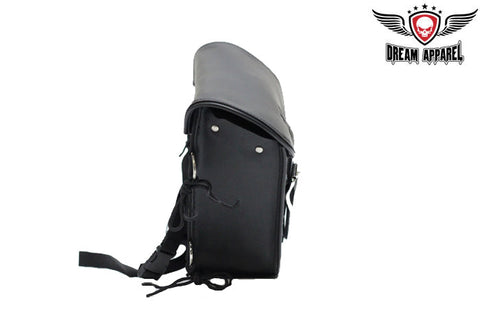 Universal Fitting Motorcycle Solo Swing Arm Bag No Stud