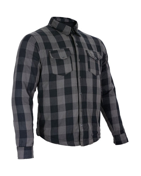 Mens Plaided Flannel Shirt 100 % Cotton, Comfortable Fit, Sleak Design, Quilted Inner Lining