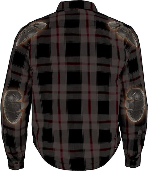 Mens Plaided Flannel Shirt 100 % Cotton, Comfortable Fit, Sleak Design, Quilted Inner Lining