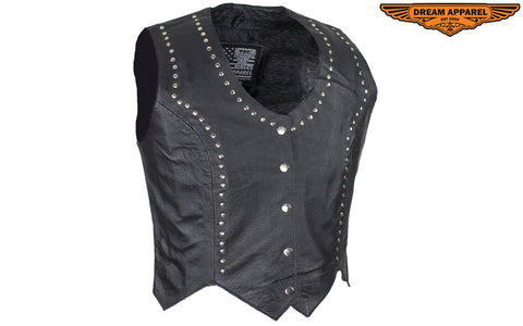 Womens Top With Studs