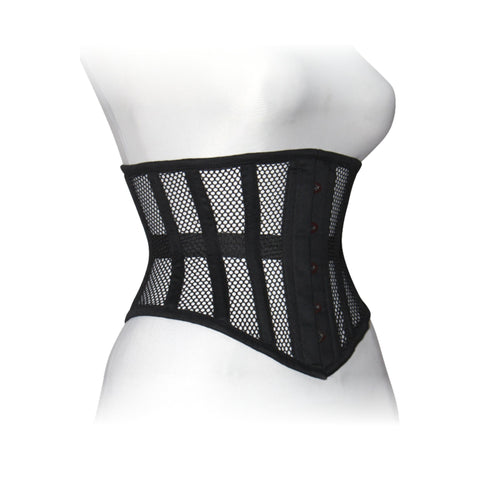 Dream Apparel Heavy Duty Steel Boned Underbust Waist Trainer Black Corset