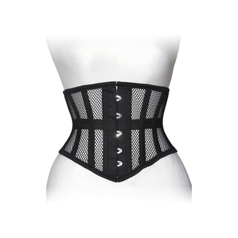 Dream Apparel Heavy Duty Steel Boned Underbust Waist Trainer Black Corset