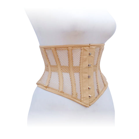 Dream Apparel Heavy Duty Steel Boned Underbust Waist Trainer Mesh Extreme Corset