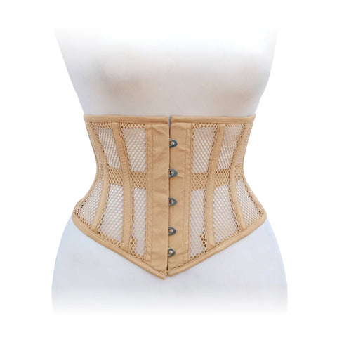 Dream Apparel Heavy Duty Steel Boned Underbust Waist Trainer Mesh Extreme Corset