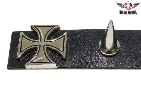 Helmet Spikes With Iron Cross