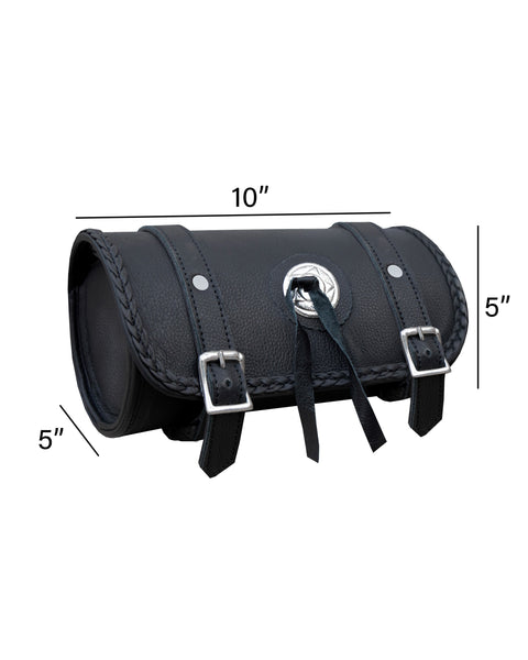 Dream Apparel Motorcycle Toolbag 10" Leather