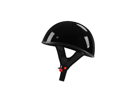 Flat Black Light Weight DOT Approved Motorcycle Helmet