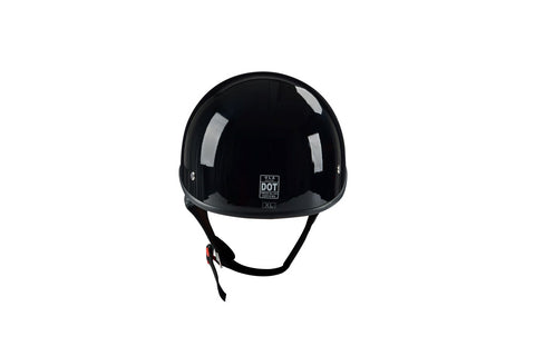 Flat Black Light Weight DOT Approved Motorcycle Helmet